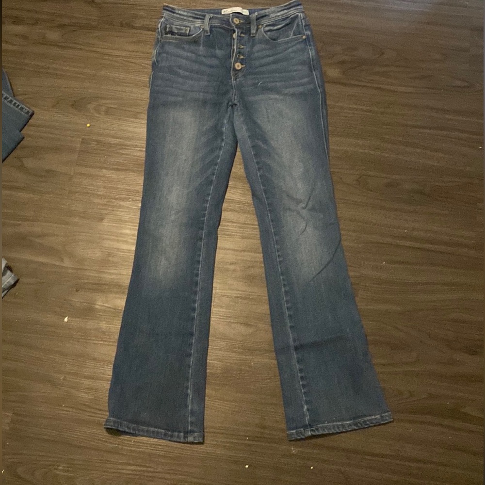 Bootcut jeans , denim